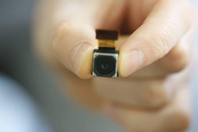 a common model of a hidden camera