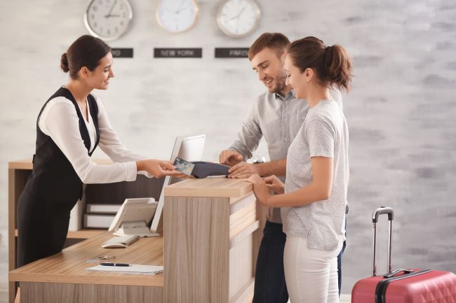 negotiating special request at the reception