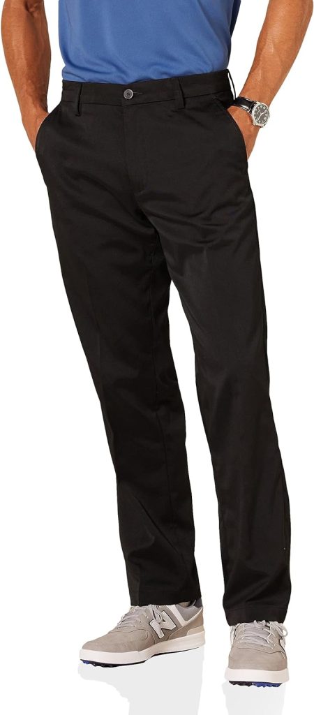 Classic-fit stretch golf pants