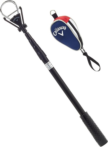 A golf ball retriever is useful to have around