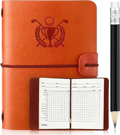 Golf scorecard book