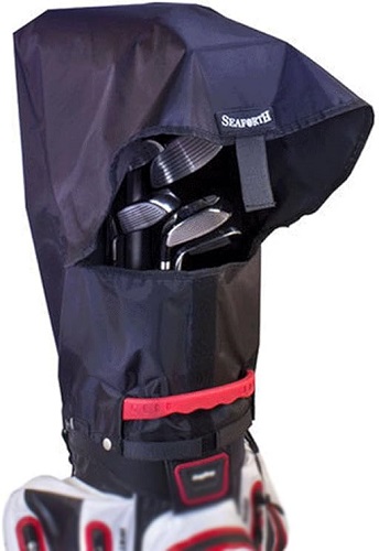 A rain hood will help to keep your clubs dry