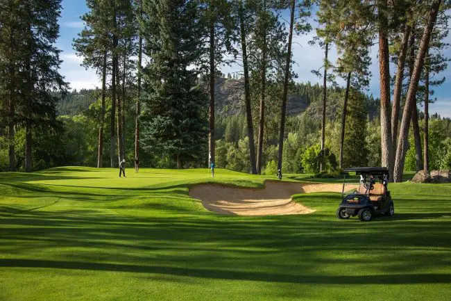 Kalispel Golf, one of the best course in Spokane