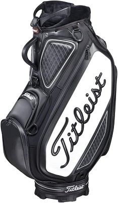 Titleist Golf Jet Black Collection Tour Cart Bag